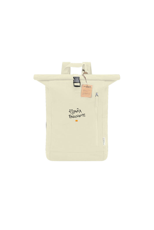 Mochila urbana blanca