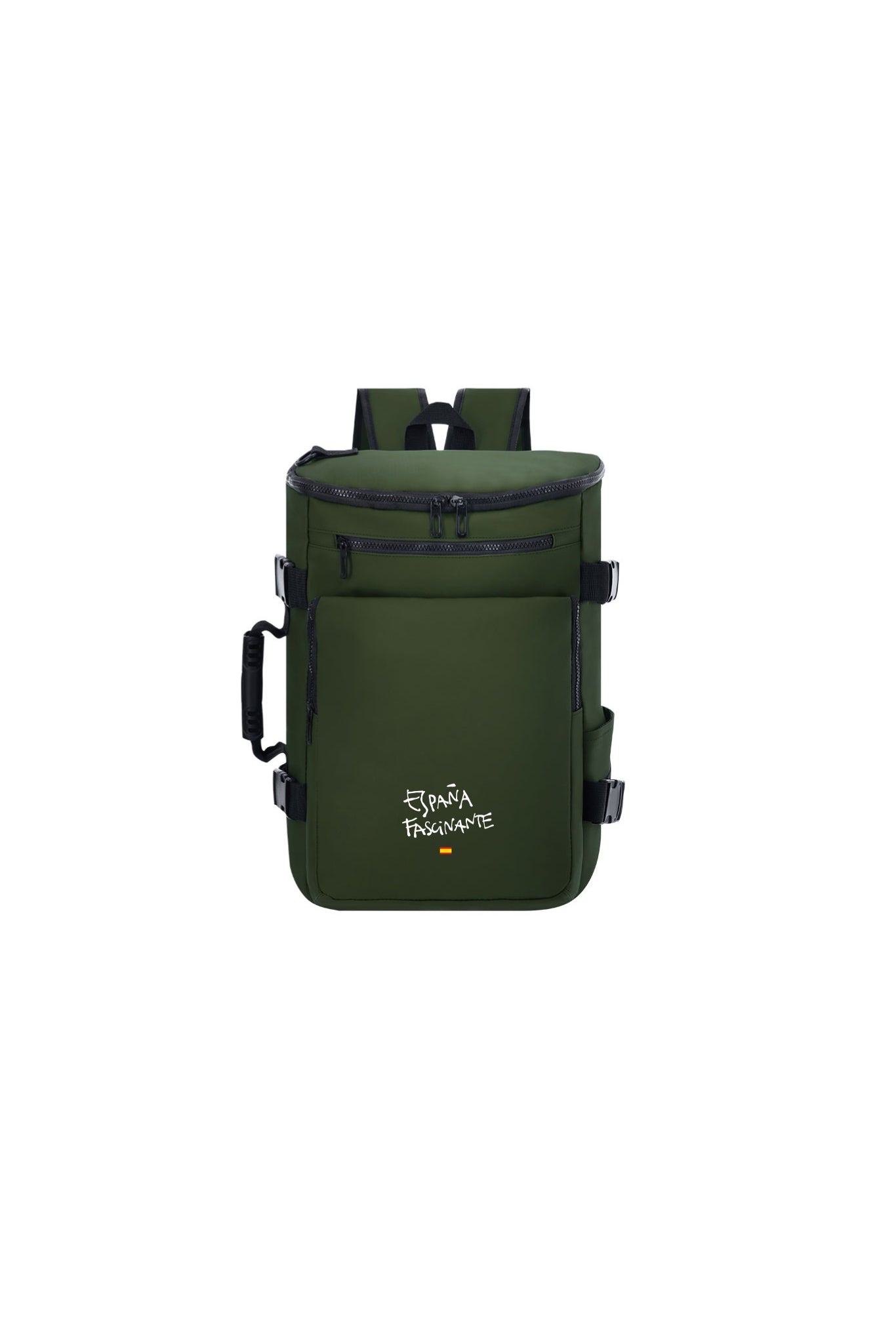 Mochila militar verde