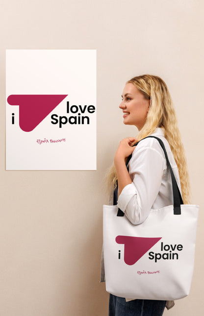 Bolso de tela I love Spain