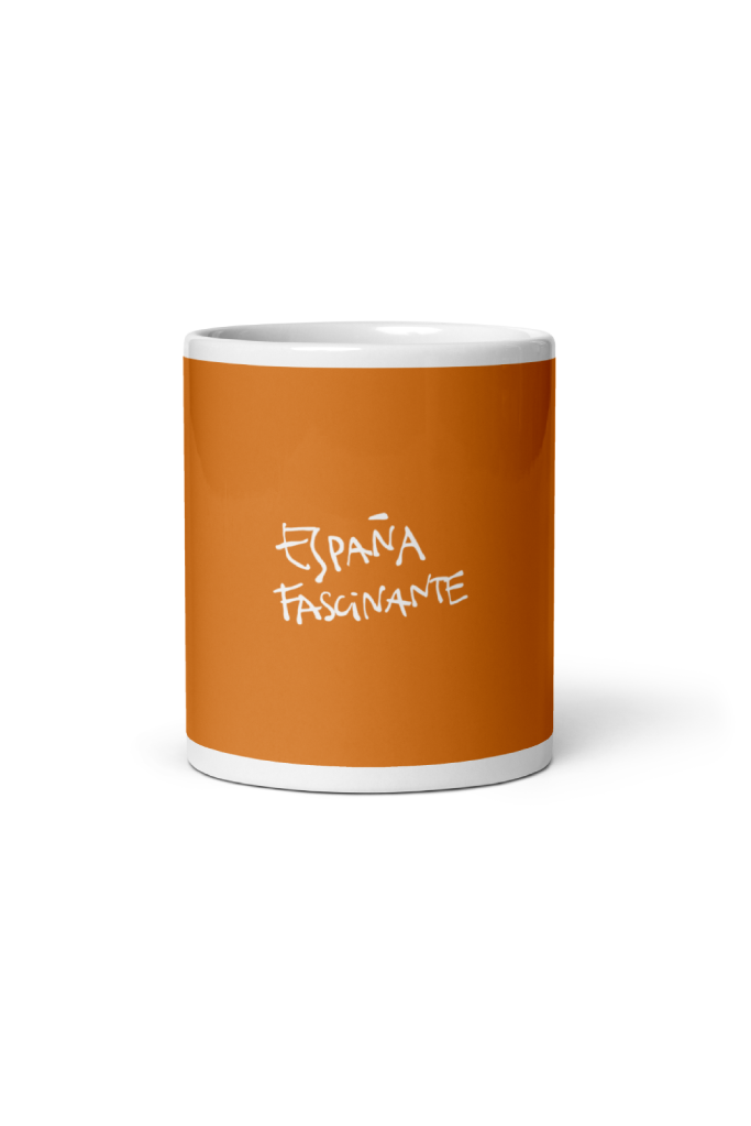 Taza naranja tostado España Fascinante