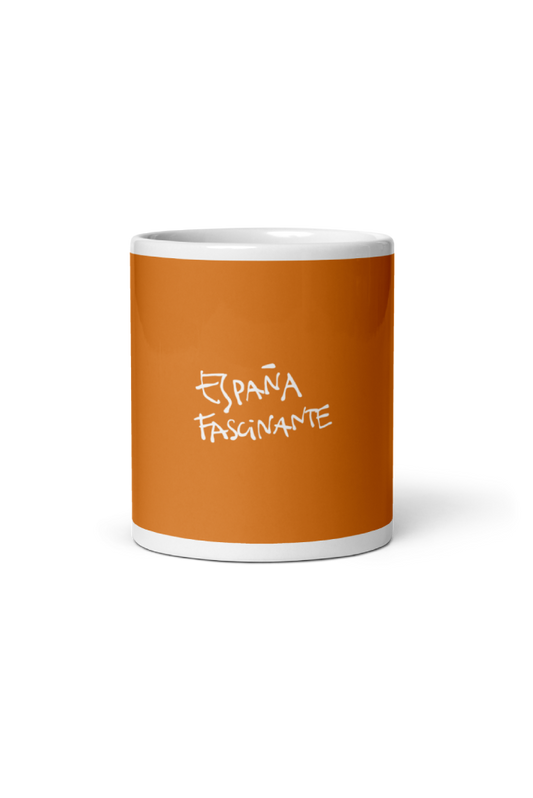 Taza naranja tostado España Fascinante