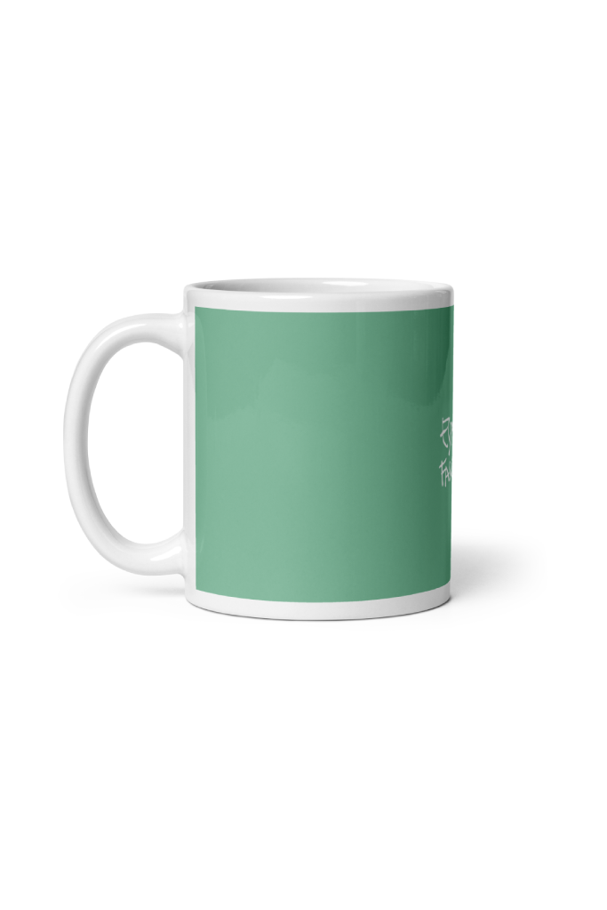 Taza verde cerámica España Fascinante