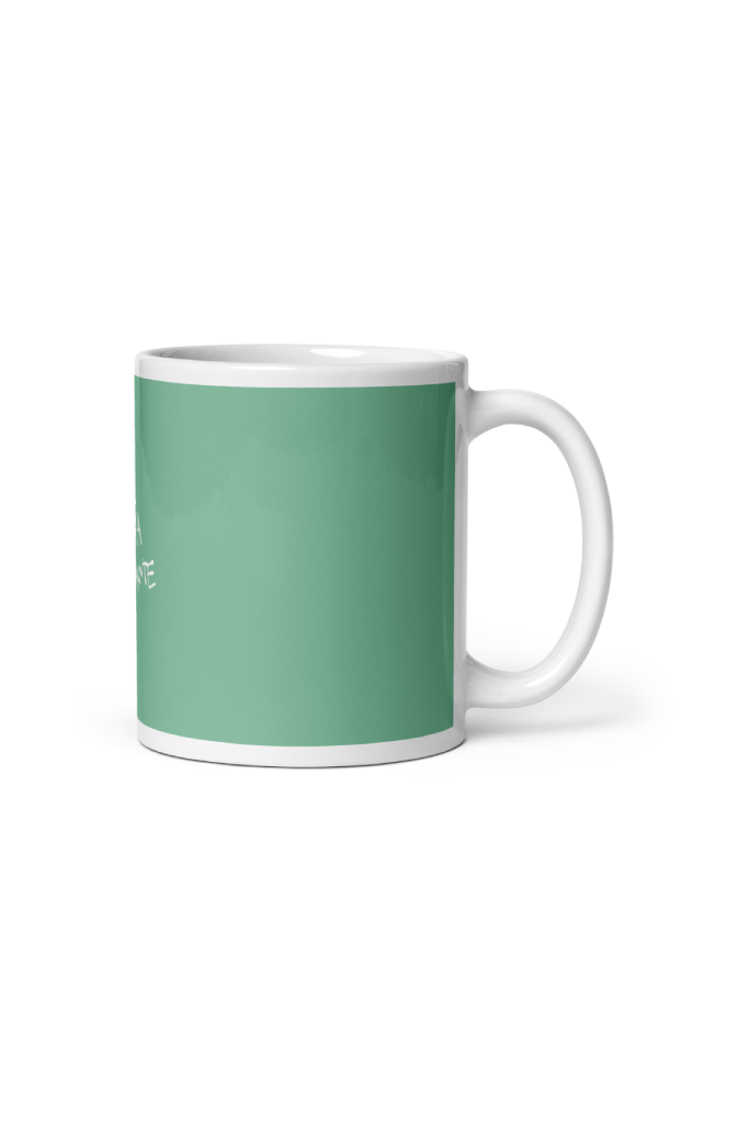 Taza verde cerámica España Fascinante