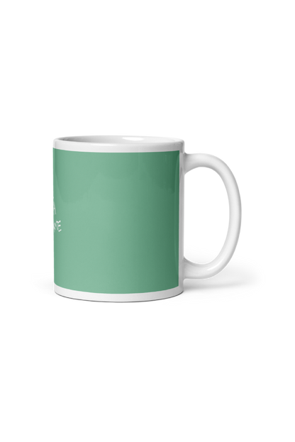 Taza verde cerámica España Fascinante